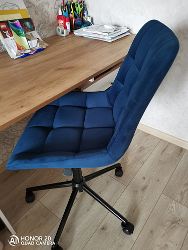 Компьютерное кресло Честер черный / зеленый фото покупателя 3