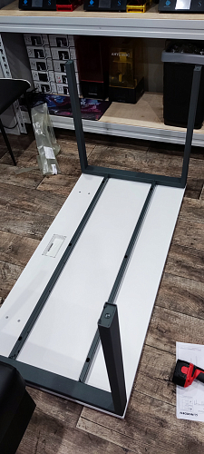 Компьютерный стол SG.201 антрацит / дуб темный фото покупателя 7