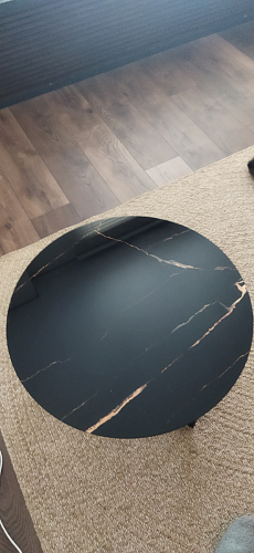 Журнальный столик Роб D-700 белый мрамор фото покупателя 2