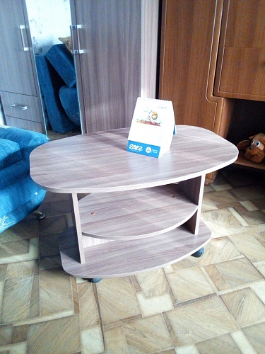 Журнальный стол Лидер ясень шимо темный фото покупателя 45