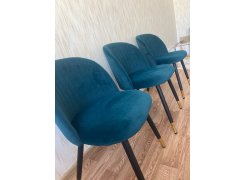 Стул на металлокаркасе Gabi 1 light purple / black фото покупателя 65