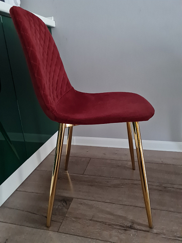 Стул на металлокаркасе Dabl 01 champagne / gold фото покупателя 71