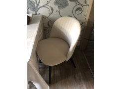 Стул на металлокаркасе Gabi 1 light purple / black фото покупателя 686