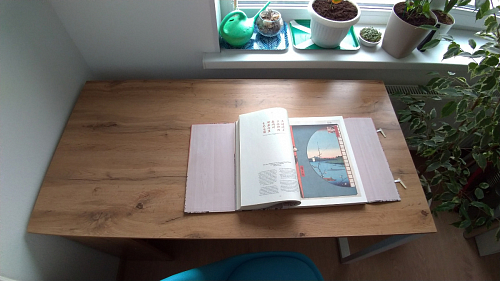 Письменный стол Битти Лофт 116х60х75 дуб вотан / белый матовый фото покупателя 77