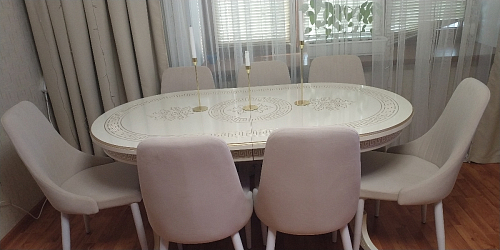 Стул на металлокаркасе Kora gray / black фото покупателя 336