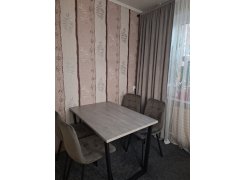 Стол Лота Лофт 140 25 мм юта / белый матовый фото покупателя 482