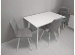 Стул на металлокаркасе Чилли горчичный / белый фото покупателя 79