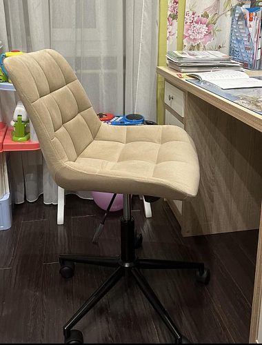 Компьютерное кресло Честер кирпичный / черный фото покупателя 22