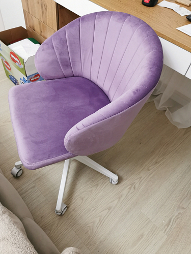 Компьютерное кресло Пард confetti silver серый / черный фото покупателя 85