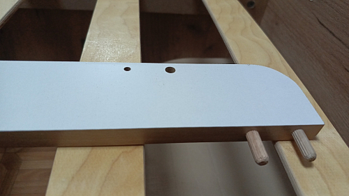 Двуспальная кровать Клауд 160х200 парящая дуб крафт золотой / антрацит фото покупателя 379