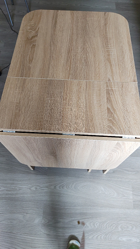 Стол-книжка Мечта дуб сонома  - Уцененный экземпляр фото покупателя 160