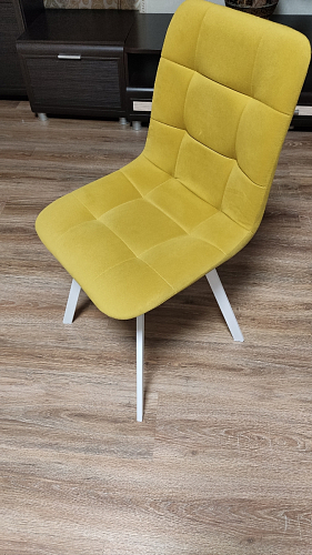 Стул на металлокаркасе Чилли К кирпичный / черный фото покупателя 204