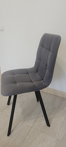 Комплект стульев Чилли 2 шт бежевый / черный фото покупателя 61