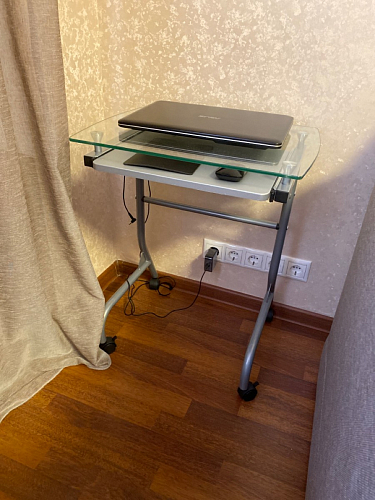 Компьютерный стол Riko серый фото покупателя 8