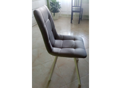 Стул на металлокаркасе Чилли синяя ткань / белый фото покупателя 689