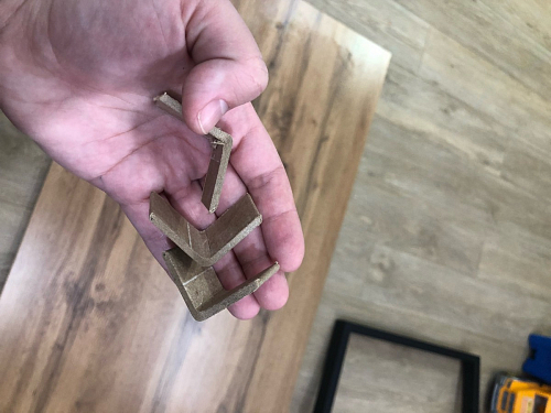 Стол Лота Лофт 120 32 мм бетон / черный матовый фото покупателя 149