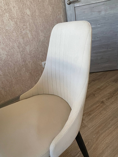 Стул на металлокаркасе Kora white / gray фото покупателя 298