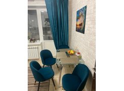 Стул на металлокаркасе Gabi 1 gray / black фото покупателя 565