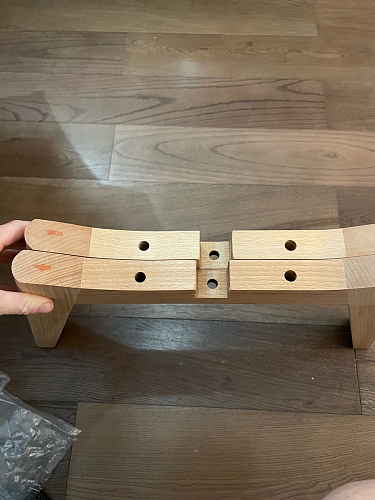 Деревянный стул Bonuss black / black фото покупателя 97