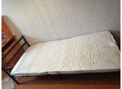 Односпальная кровать Фади 80х200 черная фото покупателя 1301