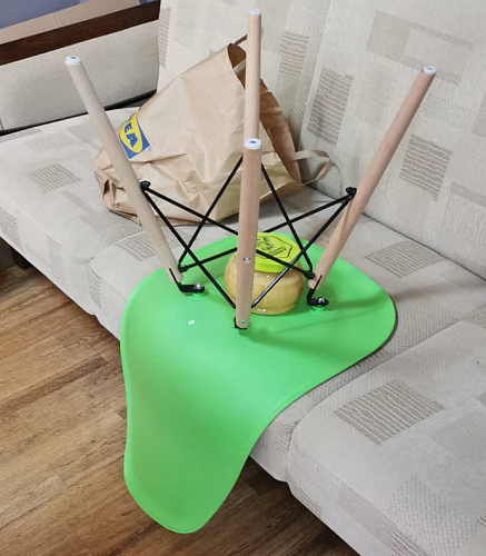 Пластиковый стул Eames PC-015 серый фото покупателя 155