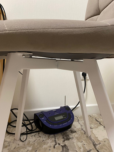 Стул на металлокаркасе Чилли К кирпичный / черный фото покупателя 330