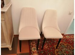 Стул на металлокаркасе Kora light purple / black фото покупателя 18