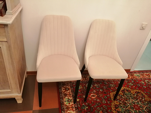 Стул на металлокаркасе Kora gray / black фото покупателя 489