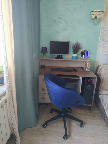 Компьютерное кресло Пард confetti silver серый / черный фото покупателя 211