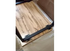 Стол Лота Лофт 140 25 мм черный матовый / дуб вотан фото покупателя 921