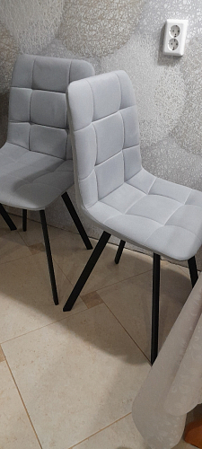 Стул на металлокаркасе Чилли бирюзовый / черный фото покупателя 1272