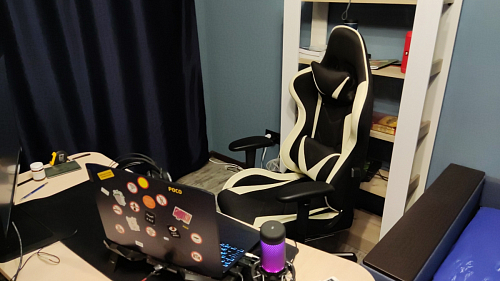 Компьютерное кресло Kano черное / красное фото покупателя 112