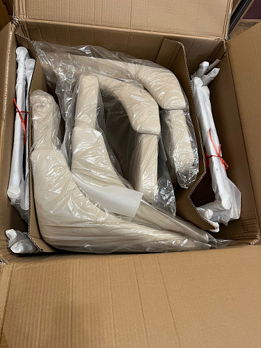 Стул на металлокаркасе Kora gray / black фото покупателя 363