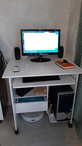 Компьютерный стол КСТ-10.1 Венге  - Уцененный экземпляр фото покупателя 25