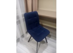 Стул на металлокаркасе Чилли светло-серый / черный фото покупателя 472