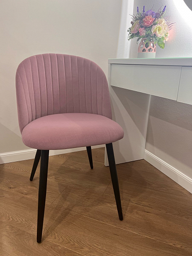 Стул на металлокаркасе Gabi latte / gold / black фото покупателя 920