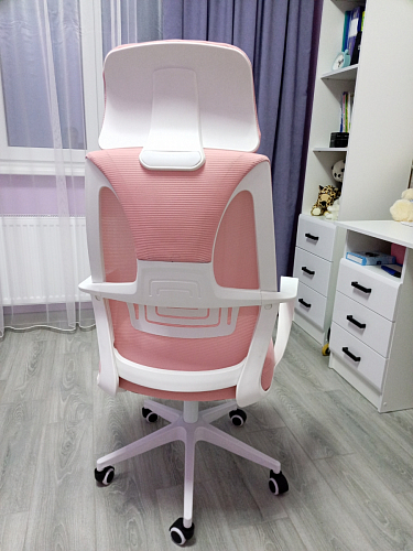 Компьютерное кресло Golem black / white фото покупателя 10