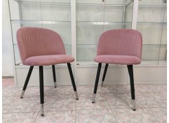 Стул на металлокаркасе Gabi 1 light purple / black фото покупателя 92