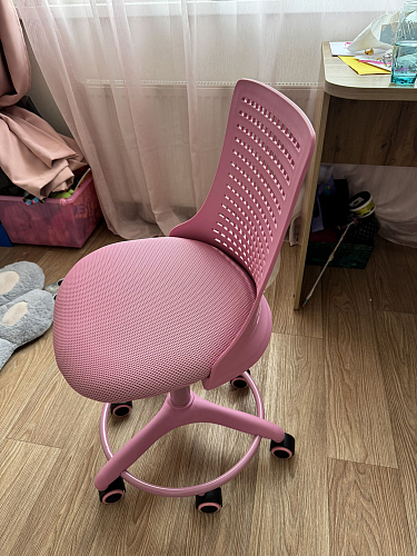 Компьютерное кресло Kiddy/Кидди бирюзовое ткань (сетка) фото покупателя 13