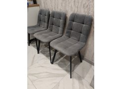 Стул на металлокаркасе Чилли горчичный / белый фото покупателя 376