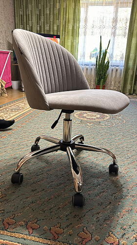 Компьютерное кресло Melody молочное фото покупателя 186