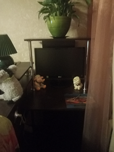 Компьютерный стол КСТ-12 белый  - Уцененный экземпляр фото покупателя 66