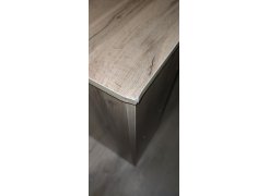 Письменный стол Битти Лофт 116х60х75 дуб делано темный / черный матовый фото покупателя 129