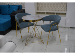 Стол Milena white / gold из шоурума 4