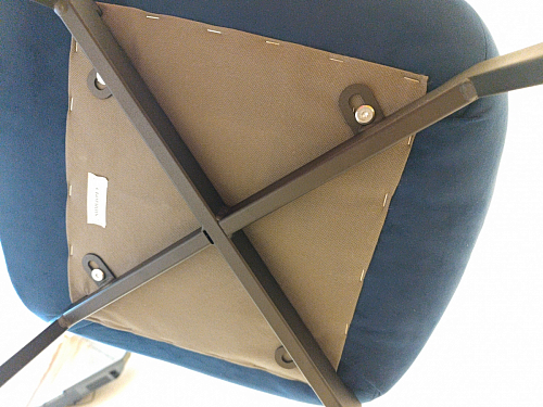 Стул на металлокаркасе Челси К крутящийся бирюзовый / черный фото покупателя 208