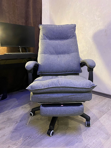 Компьютерное кресло Rapid голубое фото покупателя 156