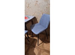 Стул на металлокаркасе Вейв темно-серый / черный фото покупателя 116