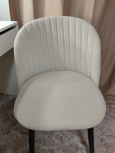 Стул на металлокаркасе Gabi 1 light purple / black фото покупателя 304