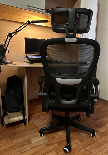 Компьютерное кресло Sprut light gray фото покупателя 15