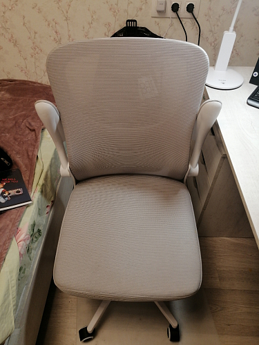 Компьютерное кресло Konfi light gray / blue / white фото покупателя 137